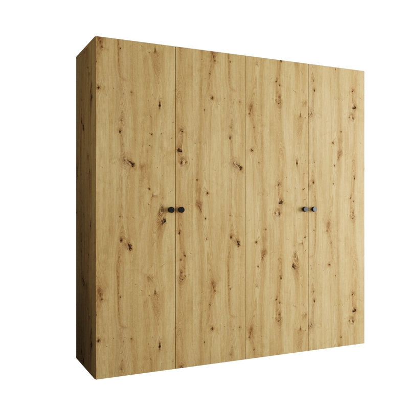 Manufactured Wood Wardrobe, Oak Artisan