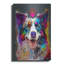Art mural en métal Winston Porter «Happy Border» par Dean Russo-1541703440