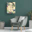 Art mural sur toile tendue - art mural Wyanne «Bluebird On My Épaule» pour le salon, la chambre à coucher ou le bureau - 35 x 47-24039036