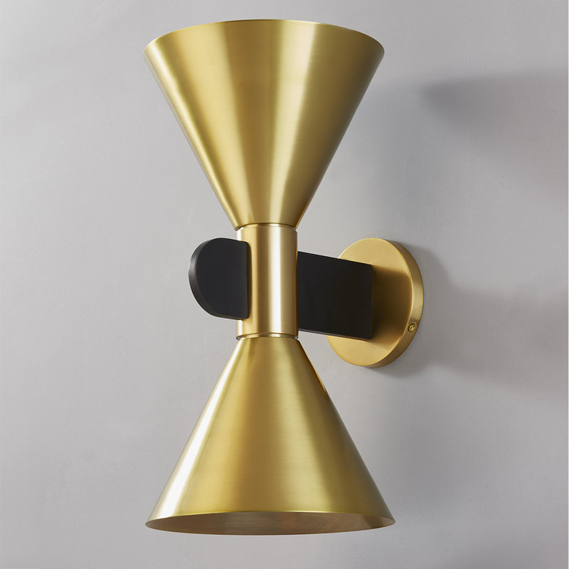 2 - Light Flush Mounted Sconce