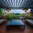 Hanging Patio Heater With Led Light