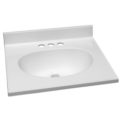 Cultured Marble Vanity Top with Backsplash