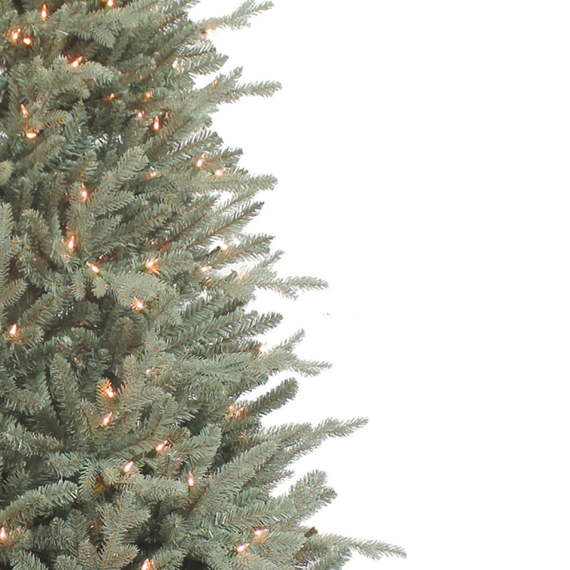Arbre de Noël artificiel épinette vert 7 pi 6 po