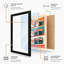 Sushi Geometry Retro - Framed Print-342554626-342554624