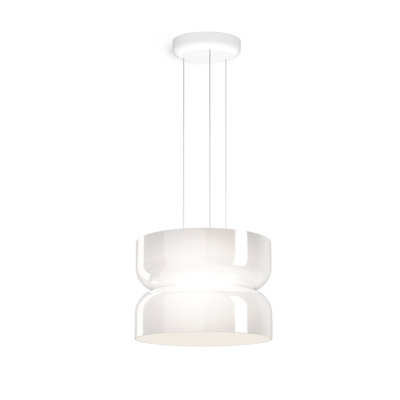 Luminaire suspendu géométrique à 2 lumières Totem