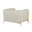 Chaise moderne en cuir 100% Graitalian
