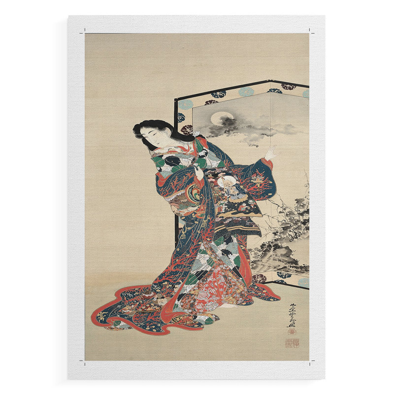 VintageJapan XI -Canvas Print Only - NOT FRAMED, 18" H x 12" W
