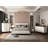 Carena Gray Round Mirror
