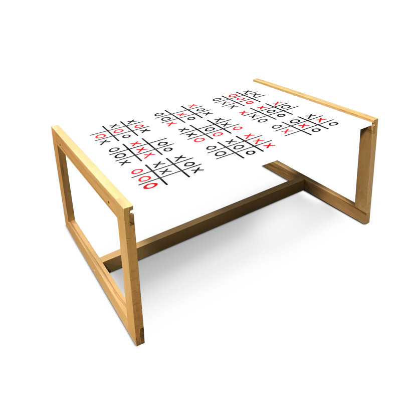 Jamary Sled Coffee Table, 90cm H x 62cm W x 40cm D