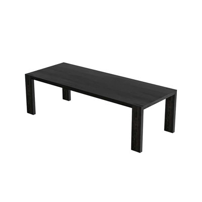 110.24"Luxury-simplified black rectangular conference table