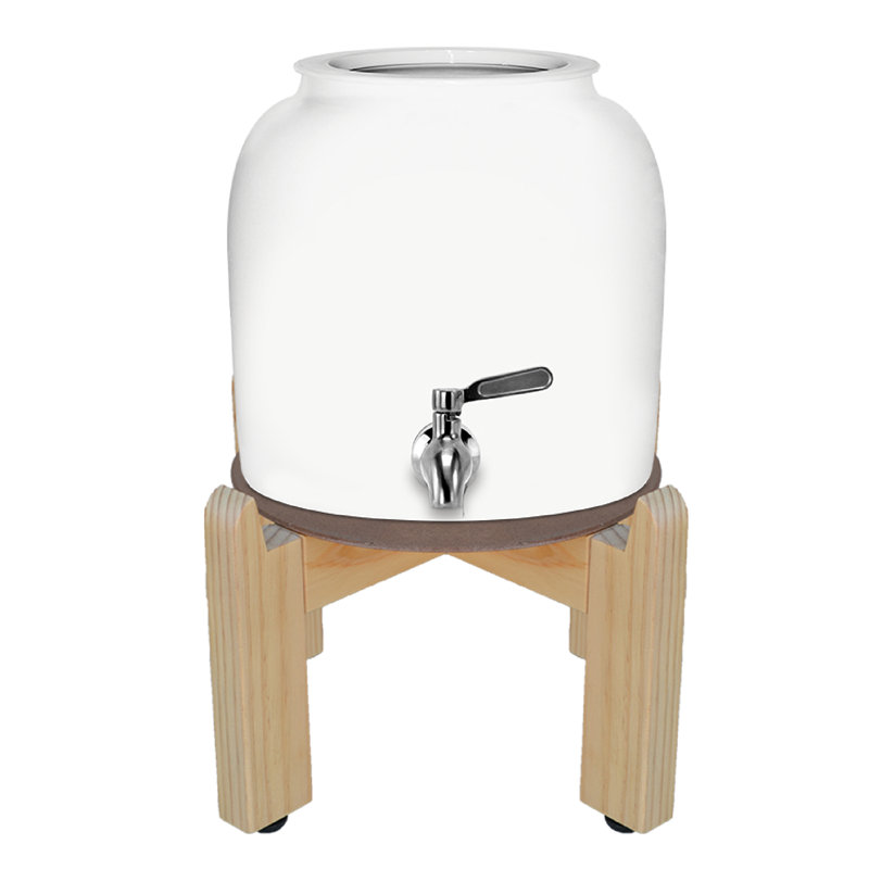 3 - Piece Beverage Dispenser Set, White
