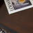 American retro square solid wood coffee table