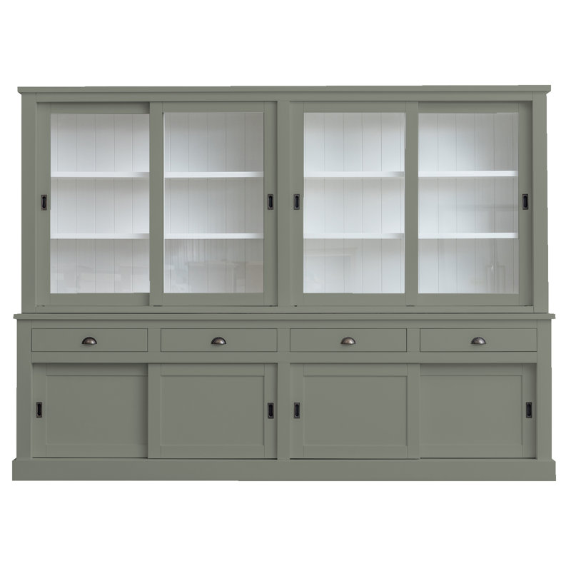 Butler Display Cabinet, Concrete Grey 