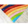Tapis arc-en-ciel abstrait en polyester 5 pi 2 po x 7 pi 5 po Presto