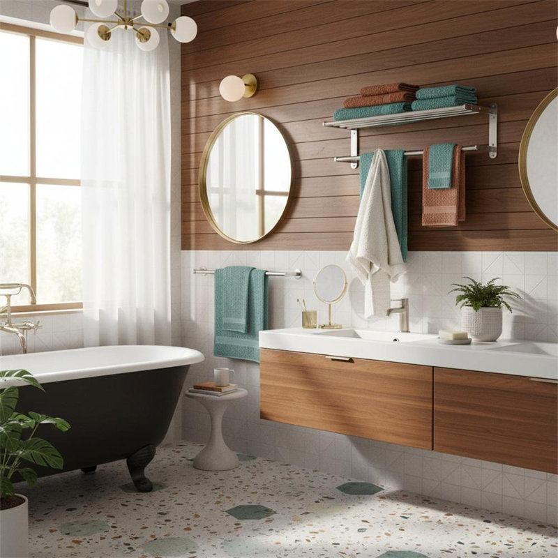 60cm 1 Wall Mounted Required Towel Bar