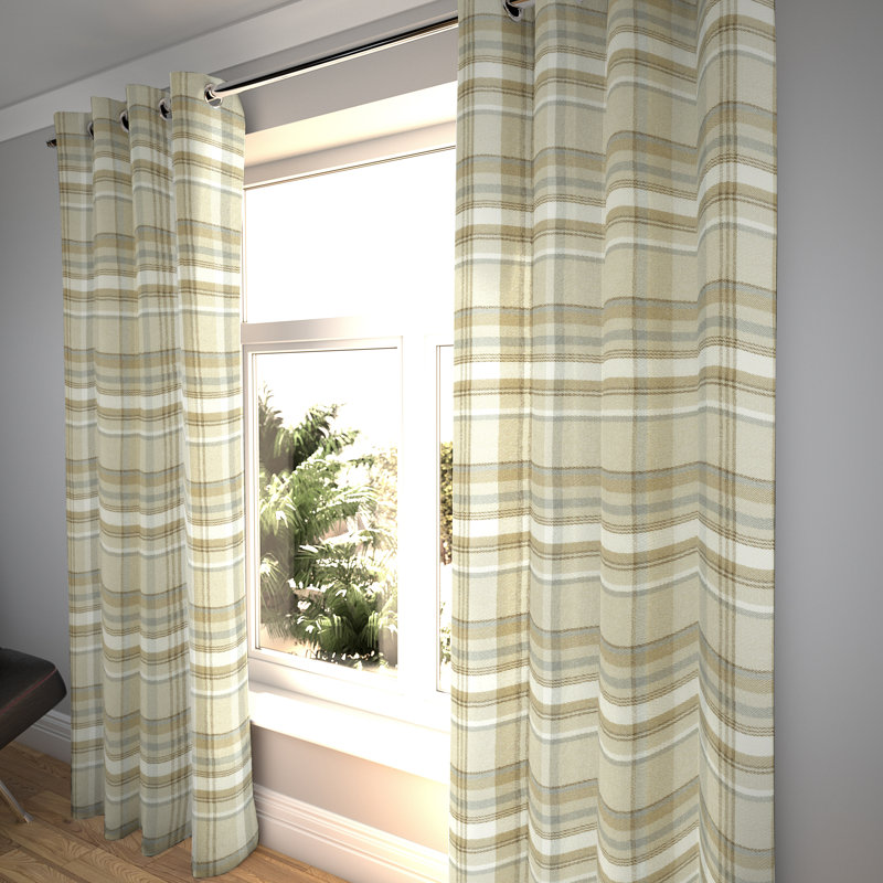 North Andover Blackout Curtain Pair, 116 W x 137 D cm