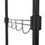 Bendik Clothing Rack with 4 clothes rails and 6 height-adjustable shelves 1 hook-287813760