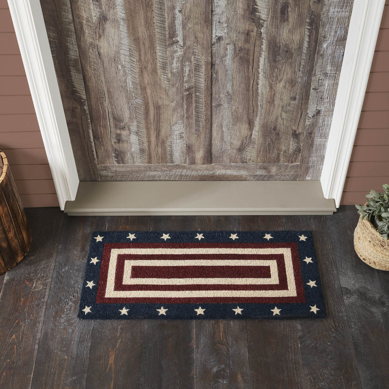 Birus Non-Slip Indoor Doormat, 17" W x 36" L
