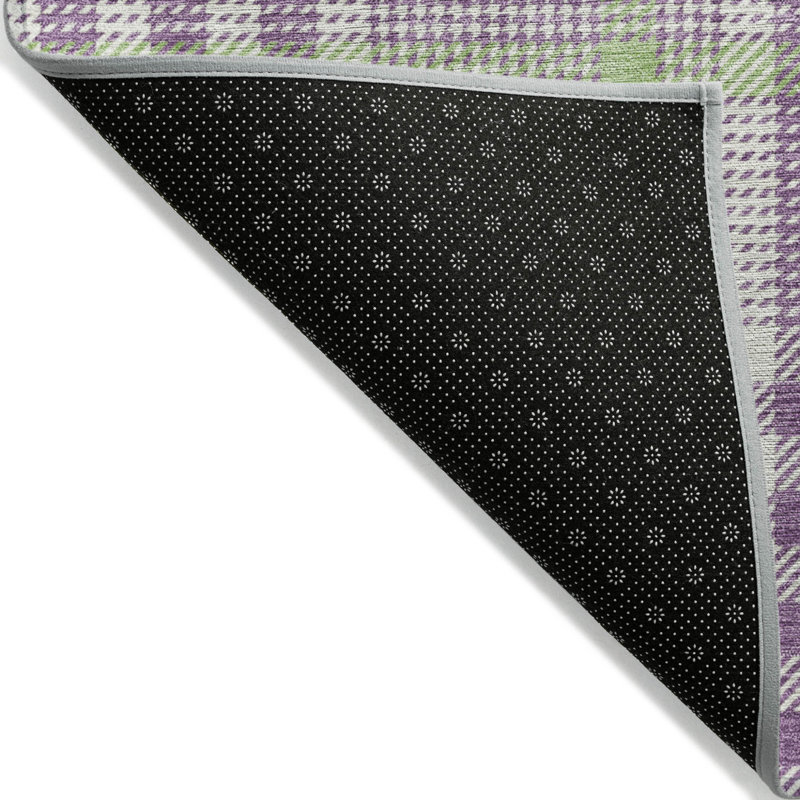 Tapis d'intérieur lavable rond 8 pi