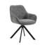59cm Wide Upholstered Metal Dining Chairs-1793750024