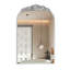 Armoire de toilette murale avec miroir, rangement et tablette ajustable-849697050