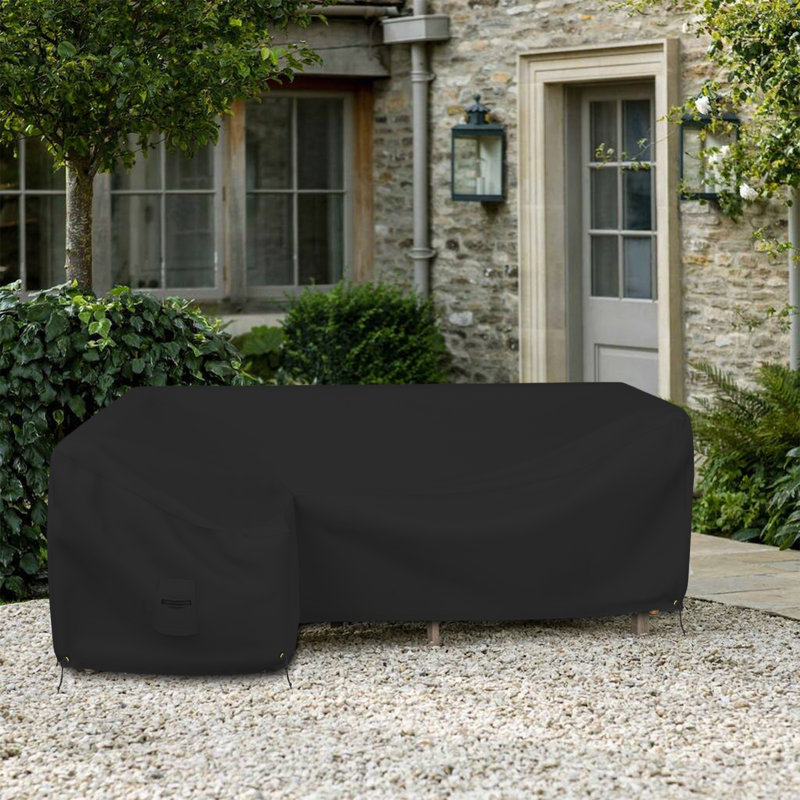 Outdoor Cover, 78.7cm H x 210.8cm W x 81.3cm D, Black