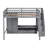 Loft Bed Frame With Wardrobe-536021850