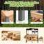 Mud Kitchen With Insect Observation Box & Planter Box, Toddler Play Kitchen-129355316