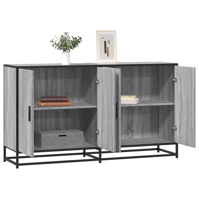 Altee 134cm Sideboard, Grey Sonoma