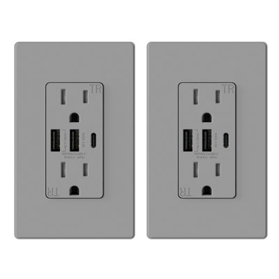 15 Tamper Resistant Duplex Outlet