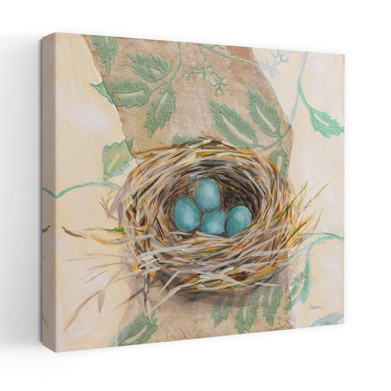 Robins Nest, art contemporain, H 36 po x l 36 po