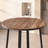 Aleida Round Metal Base Dining Table-374647121