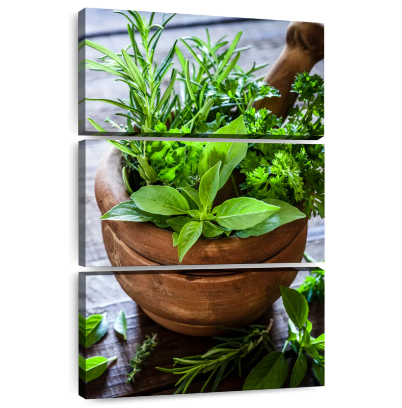 Yarlin Crushing Herbs, 45" H x 28" W