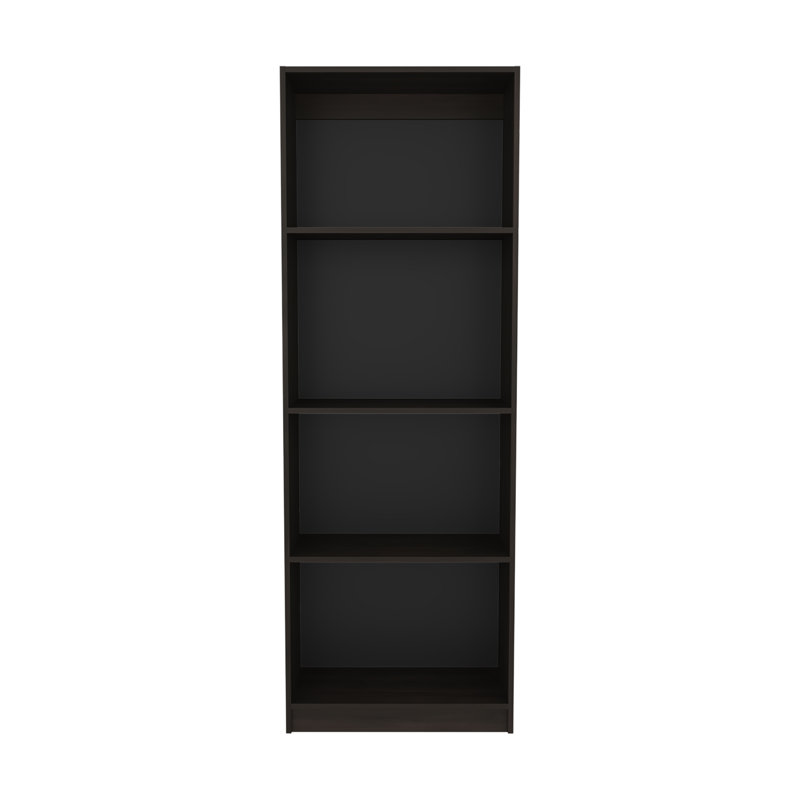 Bibliothèque à 4 tablettes Home, 71.16" H x 11.76" W x 24.65" D