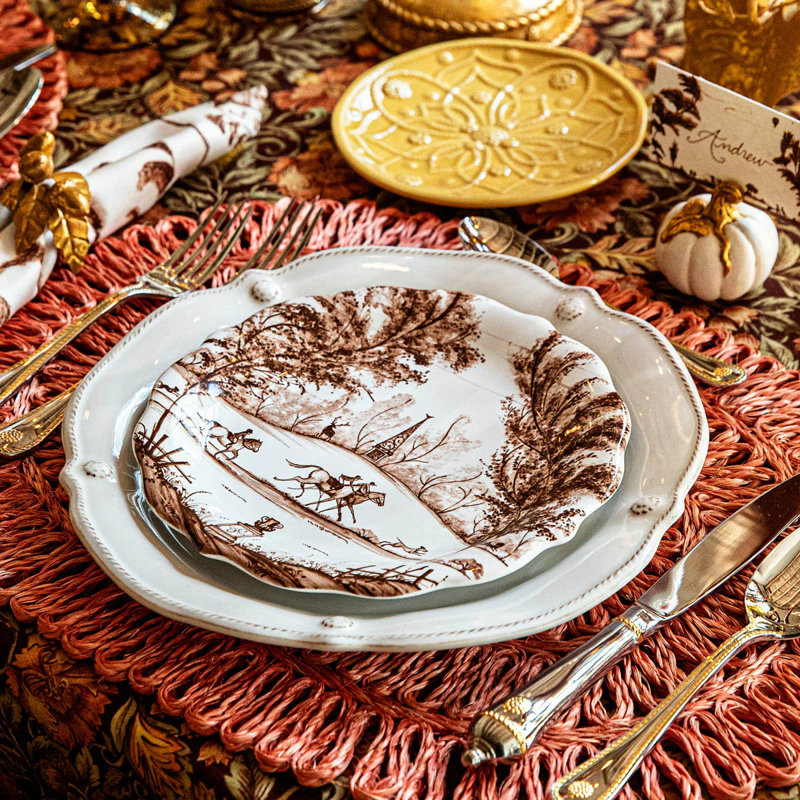 Country Estate Harvest Party Plates Assorted