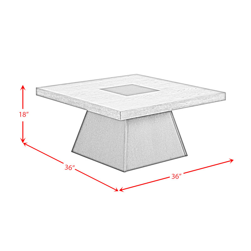 Ensemble de tables d'appoint 2 pièces Stehle, 2 pièces: table basse, table de bout