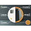 Huldar Glass Flat Wall Mirror