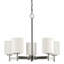 Lustre classique/traditionnel ombré 5 lumières Macdonald