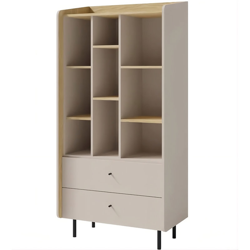 Alessio Display Cabinet, Beige
