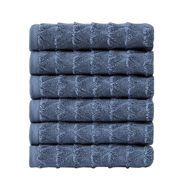 Spotts Midweight Washcloth, Evening Blue