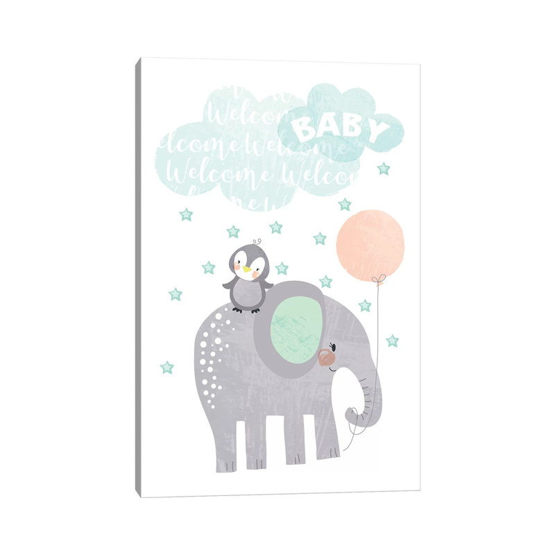 Baby Adventure II by Jennifer Ellory - Wrapped Canvas Gallery-Wrapped Canvas Giclée, 101.6 cm H x 66.04 cm W