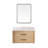 Cristo 36'' Wall Mounted Single Bathroom Vanity with Quartz Top-43729362