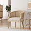 Chaise d'appoint en bois d'hévéa-1648536473