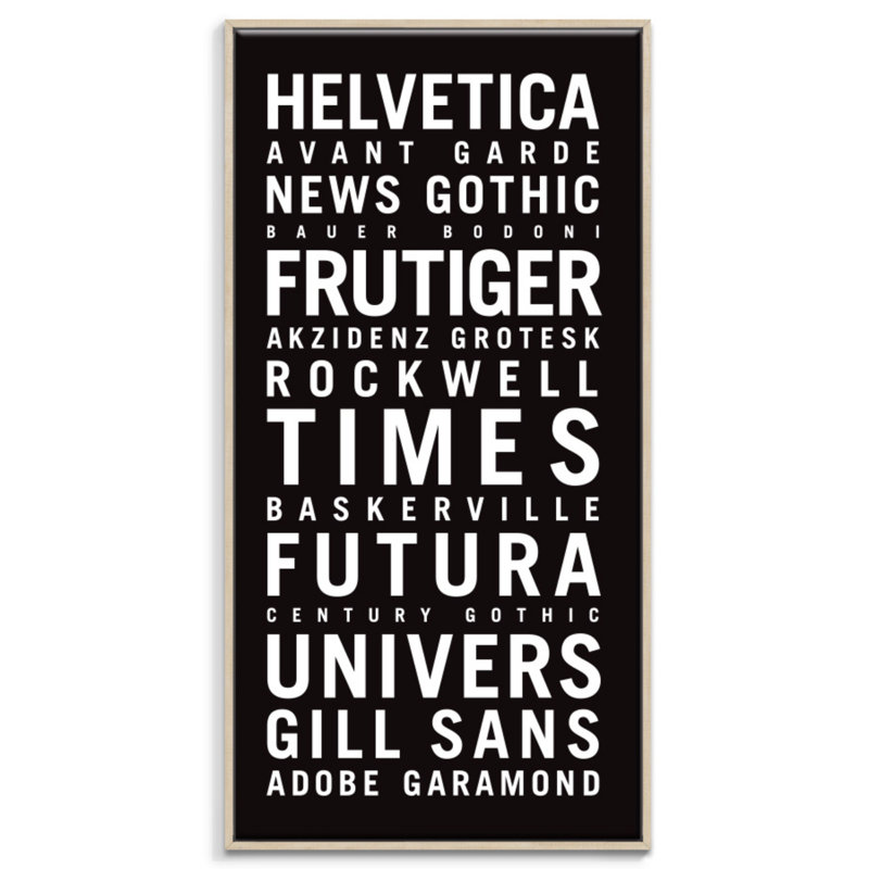 Tram Scrolls - Print on Canvas, 153.5cm H x 77.5cm W x 4.5cm D