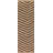 Chevron Style Kilim Wool Runner Rug 3x10