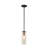 Caulford 1-Light Pendant - Black