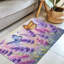 Tapis tressé flottant lavandes-1330234895