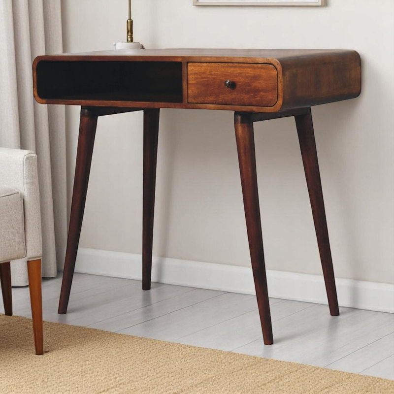 90cm Solid Wood Console Table
