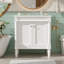 Meuble-lavabo 30 po avec lavabo en céramique-75779264
