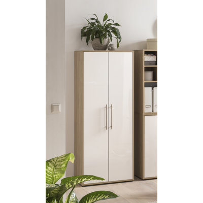 Lourdes 2 -Door 4 -Shelf Storage Cabinet